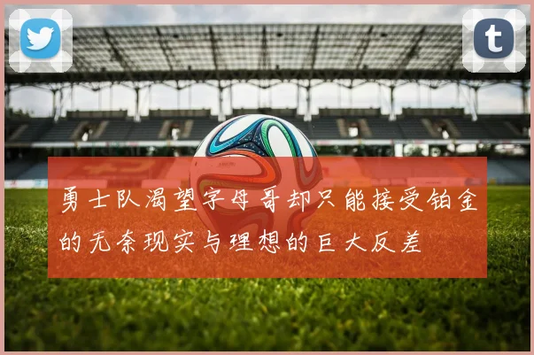 勇士队渴望字母哥却只能接受铂金的无奈现实与理想的巨大反差